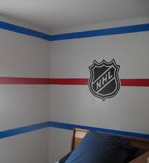 Wall Idea Hockey Bedroom Hockey Room Boys Hockey Room