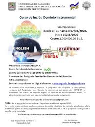 Esto se debe a que los usos en inglés son diferentes a los del castellano y tendemos a intentar. Dae Face Uc On Twitter Realiza El Curso De Ingles Instrumental Que Inicia El 10 De Agosto Postgrado Ingles Uc Faceactiva