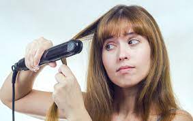So, if your everyday look includes a hairstyle that tugs on your strands, unfortunately you're going to need a new look. Flat Iron Damage Thinning Hair And What To Use To Make Hair Thicker Looking