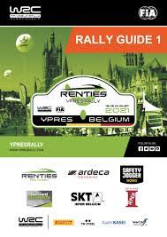 Ypres rally is a 'multiple stage' sport event with its 13 special stages between 15 and 25 km, good for a total of 174 km special stages, this sport event is organised over 5 days in an area of 542 km². Meer Info Wrc Renties Ypres Rally Rallylovers