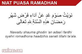Video doa niat puasa senin kamis. Bacaan Doa Niat Puasa Ramadhan Sahur Berbuka Yang Benar Runimas
