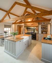 Kitchen In Barn Conversion Rutland Leicestershire Country Kitchen East Midlands B Farm Style Kitchen Farmhouse Style Kitchen Farmhouse Kitchen Design