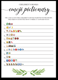 Free baby shower emoji game with answers. Download Gender Neutral Baby Shower Emoji Game Printable By Baby Shower Emoji Pictionary Full Size Png Image Pngkit