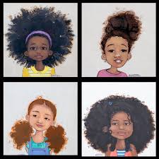 To get the look, loosely bobby pin her bangs back while smoothing down any stray baby hairs — it's the perfect natural hairstyle for girls. Cute Curly Natural Hair Quotes Quotesgram