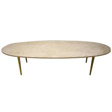 4.4 out of 5 stars. Mid Century Modern Marble And Brass Large Oval Coffee Table At 1stdibs