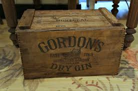 Gordon S Gin Vintage Crate Crates Wooden Shipping Crates Shipping Crates