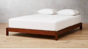 simple acacia wood bed base cb2 wood bed frame wood beds simple bed