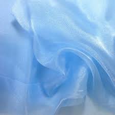 Baby Blue Crystal Sheer Organza Fabric For Fashion Crafts Decorations 58 By The Yard Baby Blue Aesthetic Light Blue Aesthetic Blue Aesthetic Pastel