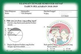 Maybe you would like to learn more about one of these? Soal Uts Matematika Kelas 8 Semester 2 Kurikulum 2013 Guru Maju