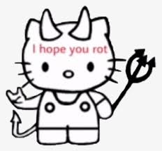 4.5 out of 5 stars. Hellokitty Hellokittysticker Goth Edgy Kidcore Goth Hello Kitty Png Transparent Png Kindpng