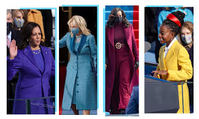 Among them were former president barack obama and former first lady michelle obama, who stunned in a plum sergio hudson ensemble. Kamala Harris S Inauguration Outfit And More Fashion Diplomacy From Inauguration Day Vanity Fair