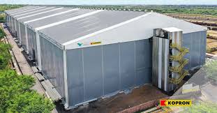 Capannoni in telo pvc e acciaio,. Kopron S P A Logistic Solutions Photos Facebook