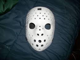 Custom vintage style Nagel 70s Cosby fiberglass goalie mask RARE