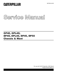 Cat rc60 forklift service manual if searching for the ebook cat rc60 forklift service manual in pdf form, then you've come to loyal website. Caterpillar Cat Dp45 Forklift Lift Trucks Service Repair Manual Sn 5c