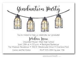 Before the invitation, you should figure out the number of people needed in that event depending on your budget. String Of Caged Lights Graduation Party Invitations