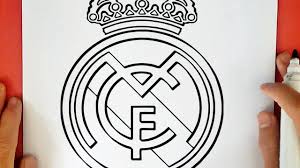 Escudo Del Real Madrid Para Colorear