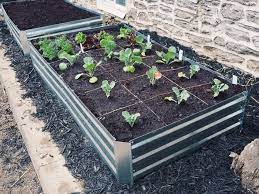 Galvanized Steel Raised Garden Planter Bed 6ft X 3ft Model 2811s533 Raised Garden Planters Planter Beds Garden Planters