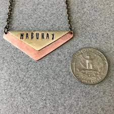 Mabuhay Triangle Necklace Philippines Jewelry Filipino Etsy Triangle Necklace Metal Jewelry Triangle