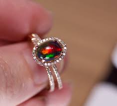 Alibaba.com offers 1,307 natural black opal ring products. Black Opal Gold Ring Opal Halo Bridal Black Opal Wedding Rose Gold Opal 14k Gold Engagement Diamond Paved Halo Natural Diamond Rings