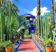 Qui mieux que marrakech pouvait incarner l'éclectisme de secret. Traumhafter Blauer Garten Majorelle Garten Jardin Majorelle Marrakesch Reisebewertungen Tripadvisor