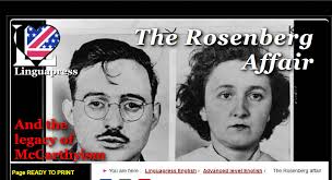 The Rosenberg affair and the legacy of McCarthyism