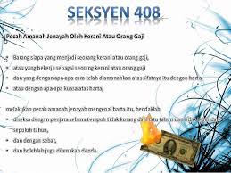 Setahun penat taichi, akhirnya berjaya. Kanun Keseksaan Akta 574