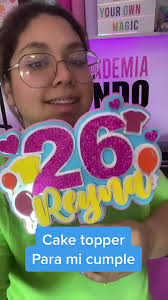 Birthday Cake Topper Ideas with Vinyl Craft for Cricut