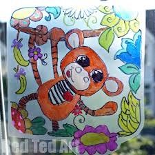 It shows a backyard scene complete with a family swimming pool. Cat Owl Colouring Pages Print Trace Turn Them Into Sun Catchers Red Ted Art Make Crafting With Kids Easy Fun