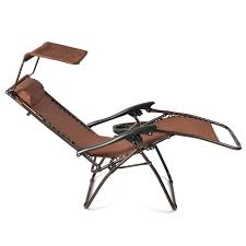 It is also a decent product with no footrest. New 2 Pcs Zero Gravity Folding Lounge Beach Chairs W Canopy Magazine Cup Holder Ebay