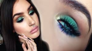 scene makeup tutorial for green eyes