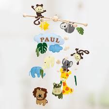 Schnittmuster nahanleitung fur eulen baby mobile. Bastelanleitung Mobile Dschungeltiere Buttinette Bastelshop