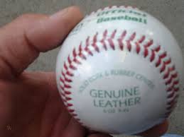 They'll graduate to a ball with a solid core around the age of middle school. Diamond Official League Leather Baseballs 170528826