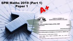 English perfect score module spm 2013. Spm Maths 2019 Part 1 Paper 1 Youtube