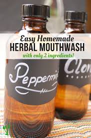 homemade mouthwash for bad breath 2