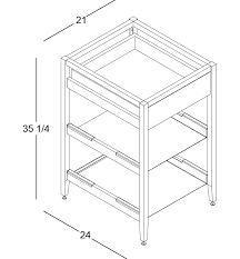 Next, customize your cabinets with a wide selection of hardware options, ranging from brass finish to glass handles, and. Radix Kitchen Cabinet 2 Shelf Drawer F Back 21 In White Brz Coquo