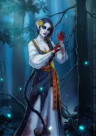 Upyr The Slavic Vampire By Erika Xero Deviantart Com On Deviantart Vampire Art Female Art