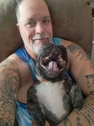 No wonder my French doors are always filthy and why I sometimes randomly  find the door open. He wasn't successful this time, but what a smarty  pants.