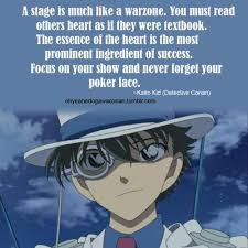 Kaitou Kid Detective Conan Quotes Detective Conan Conan
