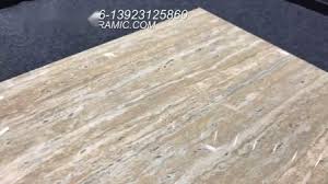 Travertine mosaic tile adds a rustic decorative element to your rooms. China Mexican Empire Florida Pietra Art Baja Cream Fake Travertine Tile China Floor Tile Ceramic Tile Design