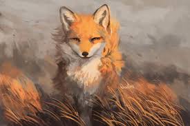 Лиса арт :: Лиса (лис, лисы, лиска, лиса) :: Traditional art :: qostine :: фэндомы :: art (арт) / картинки, комиксы, интересные тематические статьи.