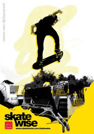 Poster Als Gratis Wikkel Om De Eerste Druk Van Skatespotting Www Inezvanloon Com Skateboarder Boeken Mees