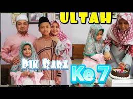 Tanggal lahir rara al abshor. Ultah Sederhana Dik Rara Yang Ke 7 Youtube