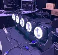 Mexico-5X120W Tornado RGBL 4-in-1 LED Moving Head - BLUE SEA