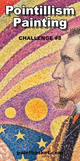 Pointillism Painting Techniques Challenge Tutorial Painting Art Lesson Pointillism Art Basics