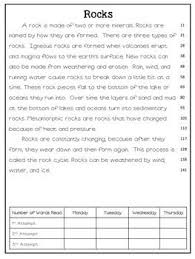 Fluency Passages Comprehension Integrated Science And Social Studies Fluency Passages Free Fluency Passages Reading Fluency Passages