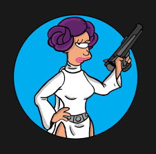 Princess Leela X Star Wars Futurama Futurama Leela Matt Groening