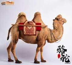 Can't trust a pig with watermelons, y'know. New Product Jxk New 1 6 Bactrian Camel Camel Simulation Animal Model Jxk005