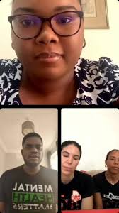 A Caribbean Youth Mental Health Call to Action Day 1 Instagram Live HCY  Stephanie Whiteman with dance4life Barbados and Trey Cumberbatch Watch the  full video