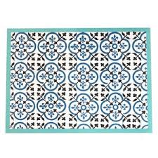 set de table papier 100 feuillets carreaux de ciment windy hil set de table papier set de table nappe lin