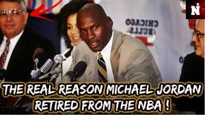 The Real Reason Michael Jordan Retired From The Nba Youtube